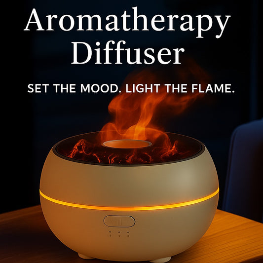 Flame Edition™ | 300ml Flame Effect Aroma Diffuser - Mist, Mood & Magic