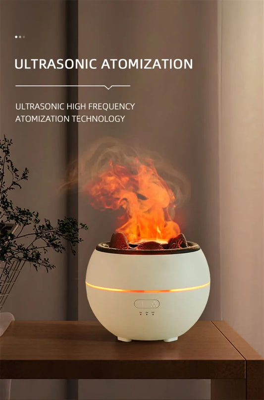 Flame Edition™ | 300ml Flame Effect Aroma Diffuser - Mist, Mood & Magic